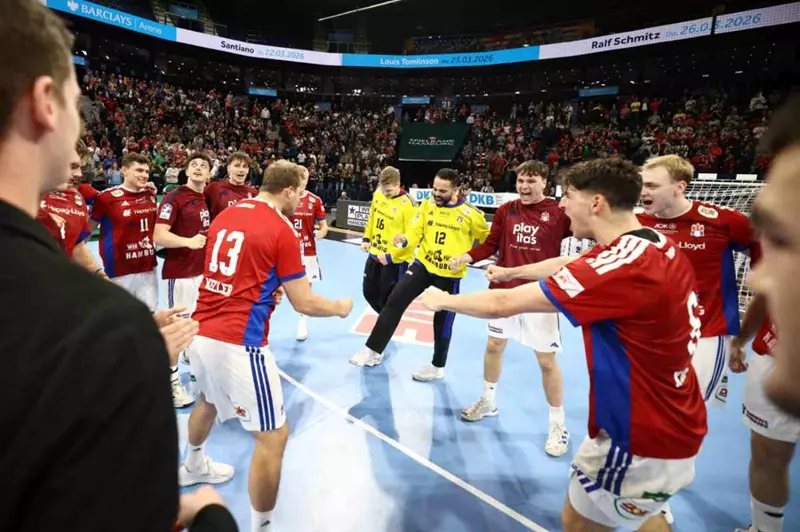 كرة يد.. هامبورج يفوز على فوكس برلين في الدوري الألماني كرة يد.. هامبورج يفوز على فوكس برلين في الدوري الألماني